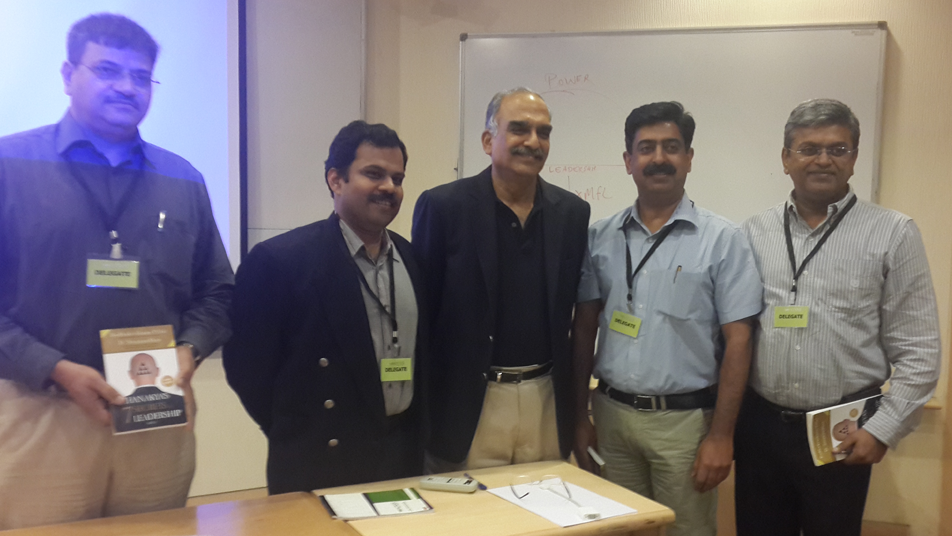 dr. Neeraj Sanduja attending leadership development program in in Welingkar Institute, Mumbai 2