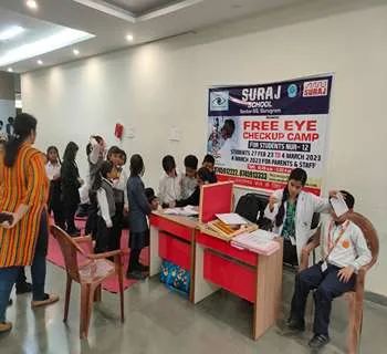 eye checkup camp for kids at suraj school 4