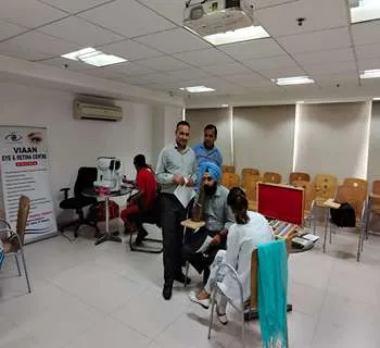 eye camp at mgf toyota pvt ltd 2