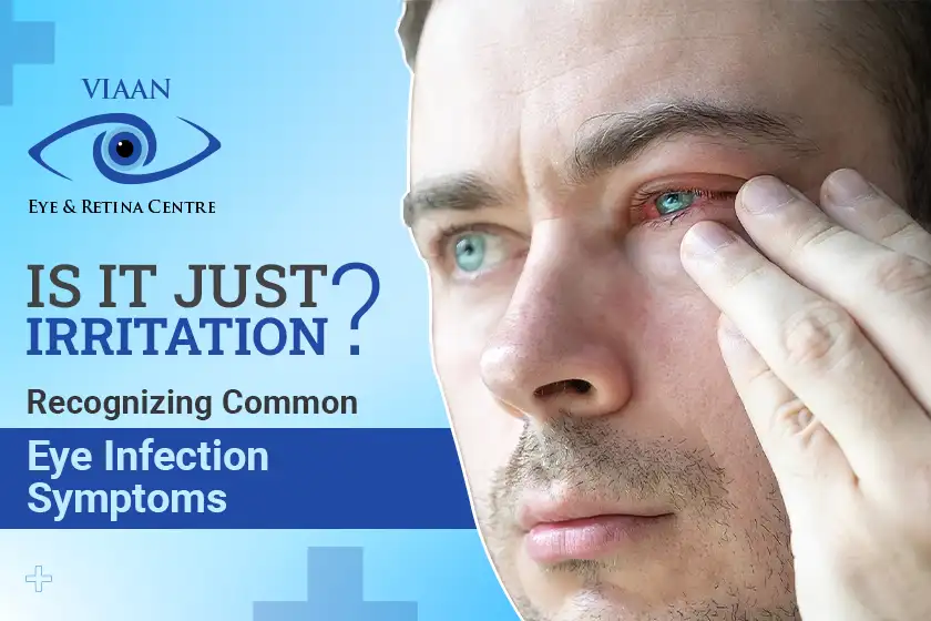 eye infection symptoms