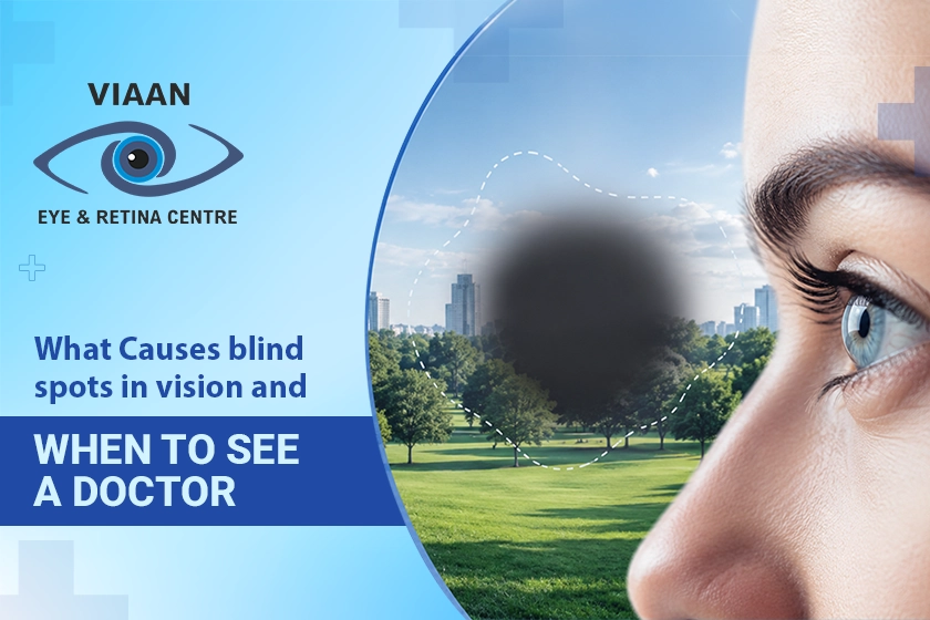 causes of blind spots in vision